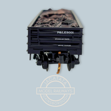 Load image into Gallery viewer, MTL - Micro Trains - 105580.2 - 50 Foot - Steel Side - 15 Panel - Fixed End Gondola - With Load - Pittsburgh and Lake Erie Livery - 9001 - With 4 x Extra Axles and Wheels - N Gauge