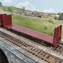 Load image into Gallery viewer, Roundhouse - 60' Bulkhead Flat Cars - 1315 - Southern Pacific - HO Scale