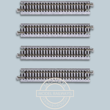 Load image into Gallery viewer, KATO - Unitrack - 20-020 - Straight Track - 4 Pieces - <S124> - N Gauge
