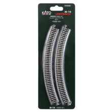 Load image into Gallery viewer, KATO - 20-110 - Curved Track (282mm Radius x 4) 45 Degree - N Gauge