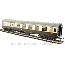Load image into Gallery viewer, Bachmann - 39-229B - BR Mk1 - BCK Brake Composite Corridor Coach - W21080 - BR WR Chocolate & Cream Livery - OO Gauge
