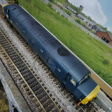 Load image into Gallery viewer, Bachmann - Class 40 Diesel Locomotive - Weathered BR Blue - Indicator Discs - No. 40081 - OO Gauge - Analogue