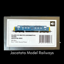 Load image into Gallery viewer, NEW - Never Been Out of Box - Accurascale - Class 55 - Deltic - 55020 - Nimbus - BR Blue - DCC Sound Fitted - OO Gauge