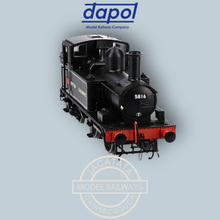 Load image into Gallery viewer, Dapol - 7S-006-053 - Class 58xx - BR Lined Black - British Railways Lettering - No.5816 - Steam Locomotive - O Gauge - DCC Ready