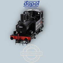 Load image into Gallery viewer, Dapol - 7S-006-053 - Class 58xx - BR Lined Black - British Railways Lettering - No.5816 - Steam Locomotive - O Gauge - DCC Ready