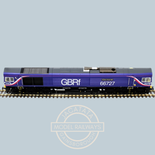Load image into Gallery viewer, Hattons Originals - H4-66-024 - Class 66 - Locomotive - First Group Livery - Blue With GBRf Branding - Andrew Scott CBE - No. 66727 - OO Gauge - DCC Ready