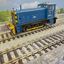 Load image into Gallery viewer, Heljan - Ruston & Hornsby - 165DE - 0-6-0 Diesel Shunter - Repaint and Detailed as No.97652 - British Rail Blue - OO Gauge - DCC