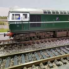 Load image into Gallery viewer, Heljan Class 26/0 - Weathered BR Green - Locomotive - No. D5312 - OO Gauge - DCC Sound