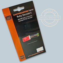 Load image into Gallery viewer, Gaugemaster - DCC90 - Ruby 2 Function Standard 8 Pin Decoder - New