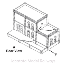 Load image into Gallery viewer, Design Preservation Models - No.351 - Industry/Warehouse 3 In 1 - 120 Pieces - Modular Plastic Kit - HO Scale