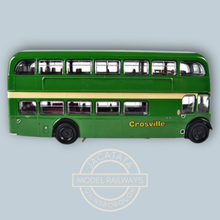 Load image into Gallery viewer, Britbus - DL-07 - Alexander Bodied - Single Door - Dennis Loline III - Fleet No. DEG 402 - Route No. E20 - Destination Weston Estate - Crosville Livery - Double Deck Bus - Registration RDB 897 - Die Cast Model - 1:76 Scale - OO Gauge