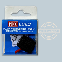 Load image into Gallery viewer, Peco - Pecolectrics - PL- 26R - Passing Contact Switch - Red Lever