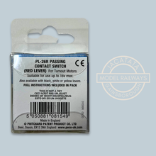 Load image into Gallery viewer, Peco - Pecolectrics - PL- 26R - Passing Contact Switch - Red Lever