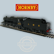 Load image into Gallery viewer, Hornby - R2394 - Class 8F - 2-8-0 - Steam Locomotive - LMS Black Livery - No. 8453 - OO Gauge - DCC Ready