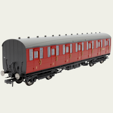 Load image into Gallery viewer, Hornby - R4519 - BR Gresley Suburban - 1st Class Coach - E81025E - BR Crimson - OO Gauge