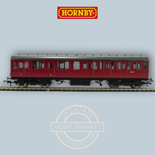 Load image into Gallery viewer, Hornby - R4521 - BR Gresley Suburban - Non Vestibuled - Lavatory - Composite Coach - BR Crimson - No.E88090E - OO Gauge