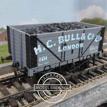 Load image into Gallery viewer, Skytrex - SMR 2 - R.C.H. - Private Owner Mineral Wagon - H.C.Bull & Co. Ltd. - With Coal Load - No. 101 - O Gauge