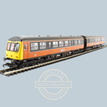 Load image into Gallery viewer, Hornby - R3047 - Class 101 - 2 Car DMU - Strathclyde PTE Orange Livery - 51192 & 53266 - OO Gauge - Analogue - DCC Ready