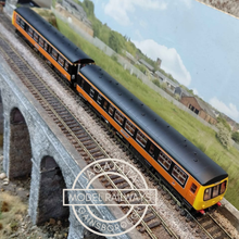 Load image into Gallery viewer, Hornby - R3047 - Class 101 - 2 Car DMU - Strathclyde PTE Orange Livery - 51192 & 53266 - OO Gauge - Analogue - DCC Ready