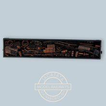 Load image into Gallery viewer, MTL - Micro Trains - 105580.2 - 50 Foot - Steel Side - 15 Panel - Fixed End Gondola - With Load - Pittsburgh and Lake Erie Livery - 9001 - With 4 x Extra Axles and Wheels - N Gauge
