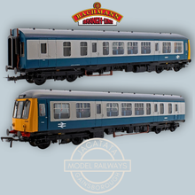 Load image into Gallery viewer, Bachmann - Branchline - 32-908 - Class 108 - 2 Car DMU Set - British Rail Blue and Grey Livery - OO Gauge - DCC Ready
