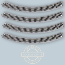 Load image into Gallery viewer, KATO - 20-120 - Curved Track (315mm Radius x 4) - R315 - 45 Degree - N Gauge
