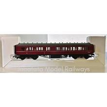 Load image into Gallery viewer, Bachmann - 34-250 - 57' - Ex-LMS - Panelled First and Second Class Corridor Coach - M3565M - BR Maroon Livery - OO Gauge

