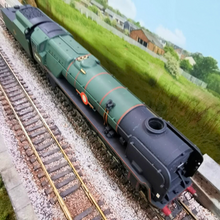 Load image into Gallery viewer, Hornby Class 8P 4-6-2 Merchant Navy Locomotive &#39;Clan Line&#39; Numbered 35028 - DCC Fitted
