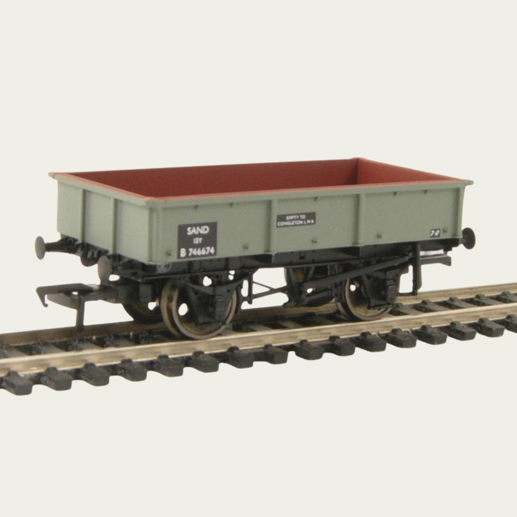 Bachmann Branchline - 37-354B - 13T Steel Sand Tippler Wagon - BR Grey ...
