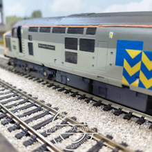 Load image into Gallery viewer, ViTrains Models - Class 37 - Diesel Locomotive - Mirrlees Pioneer - No. 37901 - Two Tone Grey - Weathered - OO Gauge - Analogue
