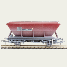 Load image into Gallery viewer, Bachmann Branchline - 38-020A - 46T GLW - CEA Covered Hopper Wagon - EWS Livery - 360533 - Weathered - OO Gauge
