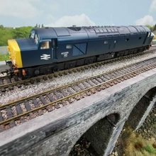 Load image into Gallery viewer, Class 40 Diesel Locomotive in BR Blue with Indicator Discs - No. 40029 - Weathered - Analogue - Bachmann - OO Gauge
