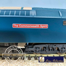 Load image into Gallery viewer, Lima - L204734 - Class 47 - The Commonwealth Spirit - Diesel Locomotive - BR Blue Livery - No. 47555 - OO Gauge - Analogue
