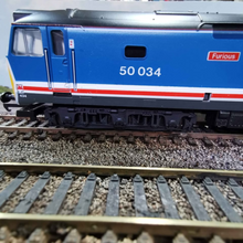 Load image into Gallery viewer, Lima Class 50 - Diesel Locomotive - Network South East - Furious - No. 50034 - OO Gauge - Analogue
