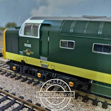 Load image into Gallery viewer, Bachmann - Branchline - 32-525A - Class 55 - The Kings Own Yorkshire Light Infantry - No. 55002 - British Rail Green Livery - OO Gauge - Analogue
