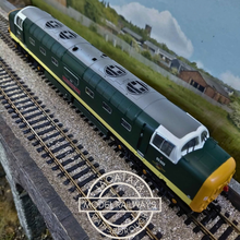Load image into Gallery viewer, Bachmann - Branchline - 32-525A - Class 55 - The Kings Own Yorkshire Light Infantry - No. 55002 - British Rail Green Livery - OO Gauge - Analogue
