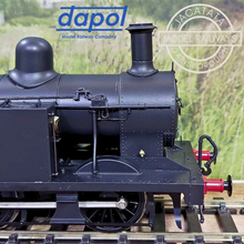 Load image into Gallery viewer, DAPOL - 7S026001U - Jinty - 3F - 0-6-0 - LMS Early Crest Livery Un-Numbered - Steam Locomotive - O Gauge
