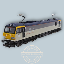 Load image into Gallery viewer, Lima - L204672a - Class 92 - Two Toned Railfreight Grey Livery - Electric Locomotive - D H Lawrence - Numbered 92 015 - OO Gauge - Analogue
