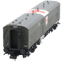 Load image into Gallery viewer, New - Accurascale - Siphon G - EX 0.33 - Pattern Ward Car - ACC2423 - A53207 - Olive Green - Era 3 - OO Gauge
