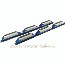 Load image into Gallery viewer, Bachmann Branchline - 37-327 - (A,B,C) - 90 Tonne - JGA Bogie Hopper Wagon - Buxton Lime Industries Livery - Choice Of Wagon Running Numbers - OO Gauge
