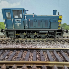 Load image into Gallery viewer, Bachmann Class 03 Diesel Shunter in BR Blue Livery - (Weathered) - No. 03170 - DCC Ready - OO Gauge

