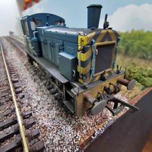 Load image into Gallery viewer, Bachmann Class 03 Diesel Shunter in BR Blue Livery - (Weathered) - No. 03170 - DCC Ready - OO Gauge
