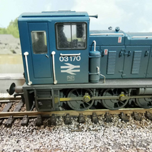 Load image into Gallery viewer, Bachmann Class 03 Diesel Shunter in BR Blue Livery - (Weathered) - No. 03170 - DCC Ready - OO Gauge
