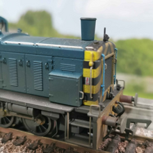 Load image into Gallery viewer, Bachmann Class 03 Diesel Shunter in BR Blue Livery - (Weathered) - No. 03170 - DCC Ready - OO Gauge
