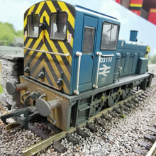 Load image into Gallery viewer, Bachmann Class 03 Diesel Shunter in BR Blue Livery - (Weathered) - No. 03170 - DCC Ready - OO Gauge
