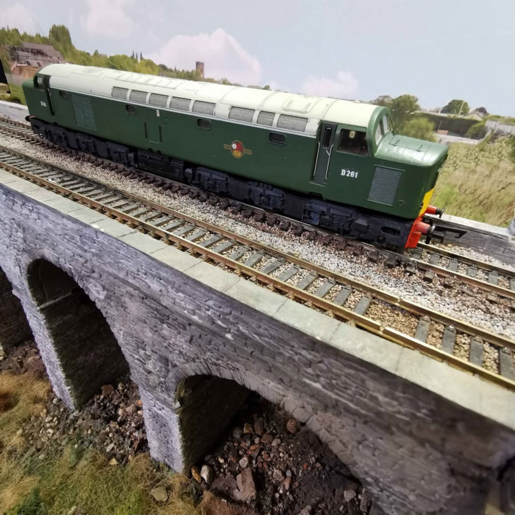 Class 40 Locomotive in BR Green - No. D261 - DCC Ready - (Repaint) - Lima - OO Gauge