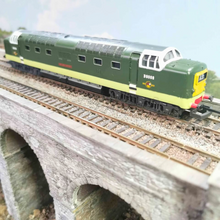 Load image into Gallery viewer, Lima Deltic Locomotive - The Green Howards - Two Tone Green - No. D9008 - 00 Gauge - Analogue

