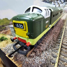 Load image into Gallery viewer, Lima Deltic Locomotive - The Green Howards - Two Tone Green - No. D9008 - 00 Gauge - Analogue
