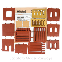 Load image into Gallery viewer, Design Preservation Models - No.351 - Industry/Warehouse 3 In 1 - 120 Pieces - Modular Plastic Kit - HO Scale
