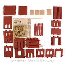 Load image into Gallery viewer, Design Preservation Models - No.352 - Industry/Warehouse 4 In 1 - 175 Pieces - Modular Plastic Kit - HO Scale

